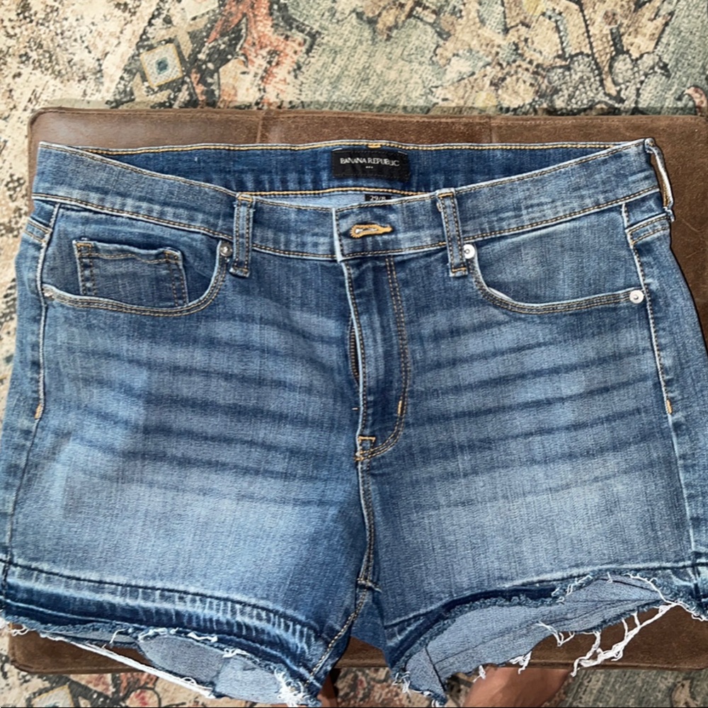 Banana Republic Blue Jean Shorts